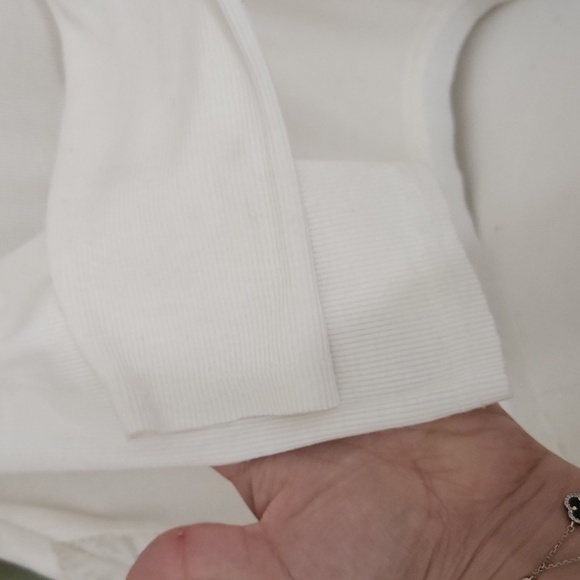 Sundance Small Lace High Low lightweight Sweater boho lagenlook Peasant - Picture 9 of 12